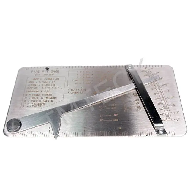 Pipe pit welding gauge